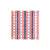 Stars & Stripes Square Scallop Paper Plate