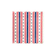 Stars & Stripes Square Scallop Paper Plate