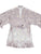 Ruffled Satin Robe - Daisy