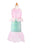 Misty Mermaid Dress Pink, Size 3-4