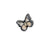 Hand-Painted Monarch Butterfly Mini Claw Hair Clip | Eco-Friendly