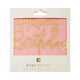 Rose Happy Birthday Cake Topper