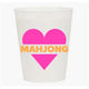 “Heart Mahjong” Frost Flex Cups