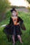 Sybil the Spider Witch Dress & HB, Orange/Black