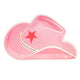Cowgirl Hat Shaped Paper Plate