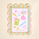 Color Me Happy Mini Acrylic Picture Frame Magnet