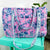Pink Cottage Quilted Duffle Bag | Weekender Travel Overnight Bag