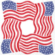 Stars & Stripes Square Paper Cocktail Napkins 20 Ct