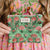 'cactus Rose' Quilted Coin Pouch