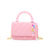 Pearl Handle Message Charm Handbag For Kids