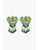 Green Hornet Butterfly Earrings