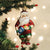 Pickleball Santa Ornament