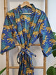 Cotton Indian Beach Kimono Robe Cotton Robe Shower Robe Gown