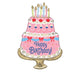 28" PKG HBD CHERRIES ON TOP SUPERSHAPE