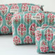 Turquoisebouquet Print Travel/Makeup/Organizer/Bag