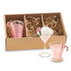 5.25" PEPPERMINT COCKTAIL ORNAMENTS (single)