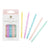 Pastel Happy Birthday Printed Cake Candles | 24 Pack