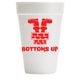 Bottoms Up Styrofoam Cups