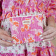 'flamingo Glow' Quilted Coin Pouch