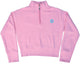 Smile Rose 1/4 Zip Sweatshirt