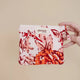 'terracotta Flora' Quilted Coin Pouch