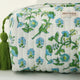 Azure Sprays Print Travel/Make Up/Organizer/Bag