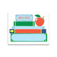 Blue Bookworm Lunch Box Notes Notepad