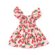 Dress - Cotton Smocked - Strawberry Bliss