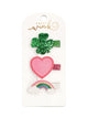 Lucky Charm Clip Set - Kids Hair Clips - St. Patrick's Day