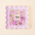 Lavender Square Scalloped Acrylic Frame