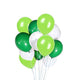 Greens & White Balloon Bouquet