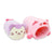 Anirollz in Animal | Pig Lavender Kittiroll 6" Small Outfitz Plush