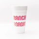 Ranch Roadie Styrofoam Cups / 10