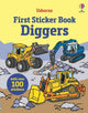 First Sticker Book Diggers : Usborne