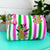 Stripe Jaguars Quilted Makeup Bags | Cosmetic Toiletry Bag