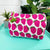 Strawberry Quilted Makeup Bags | Cosmetic Toiletry Bag