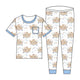 All Aboard Noah's Ark Organic Cotton Short Sleeve Pajamas