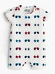 Slub Shorty Romper - Patriotic Sunglasses