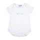 Little Brother Embroidered Short Sleeve Bodysuit