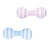 Dumbbell Hand-Knit Rattle - 2 Colors