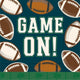 Game On Cocktail Napkins 20 Ct Football