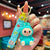 Cute Silicone Labubu Keychain Bag Pendant