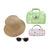 Ladybug Kids Sunglasses with Hat and Case Basket Set