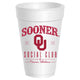 Sooner Social Club Styrofoam- 10 Pack