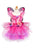 Fairy Blooms Deluxe Dress & Wings, Hot Pink/Lilac