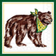 Yellow Bear Hometown Pride Cocktail Napkin 20 Ct