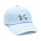 Blue Dog in Golf Cart Baseball Hat (Youth 2-8)