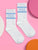Something Blue Bride Socks - White Tube Socks