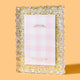 Picture Frame - Medium - Pearl + Gold Confetti