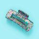 Colorful Confetti Claw Clip -